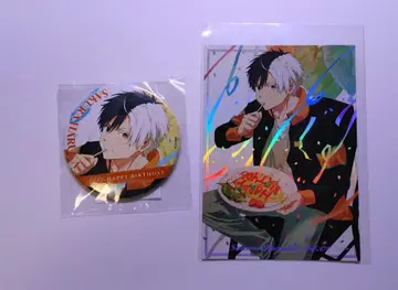 윈드브레이커 벌스데이 캔뱃지 엽서 사쿠라 하루카 미사용 새상품