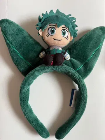 미도리야 이즈쿠 봉제 인형 포함 머리띠 USJ