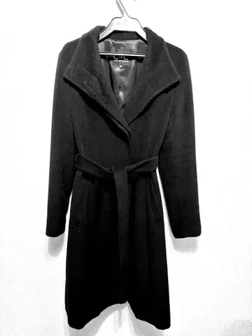 Coup de Chance 블랙 롱 코트 36