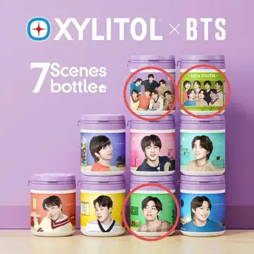 자일리톨 x BTS 7 Scenes 보틀