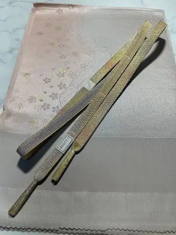 고급 평 허리띠 고급 오비 장식 천 세트 0058