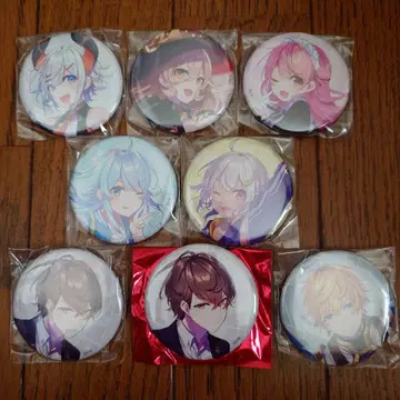 니지산지 캔뱃지 묶음 판매