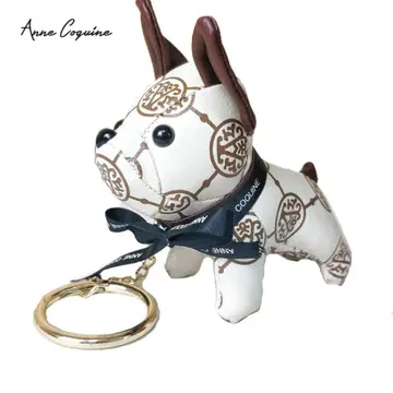 완판템 앙코키누 강아지 키링 모노그램 도그 백 참