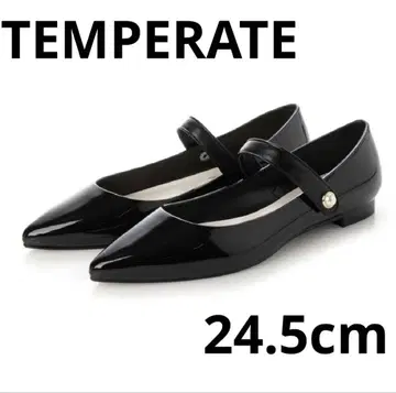 [ TEMPERATE ] 펄 스트랩 24.5cm 블랙 우천 겸용