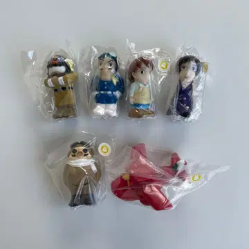 붉은 돼지 손가락 인형 스튜디오 지브리 피규어