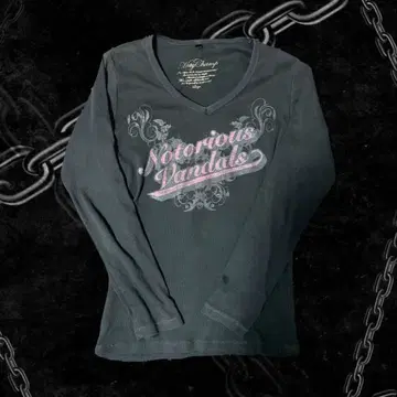 라메 조 롱 T셔츠 헤이세이 Y2K 갸루