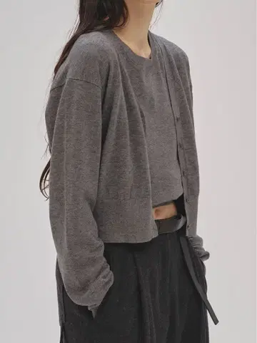 TODAYFUL 2세트 유용한 니트 그레이 니트