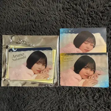 노기자카46 NOGIZzz 양면 아크릴 키링 나카니시 아루노 A상