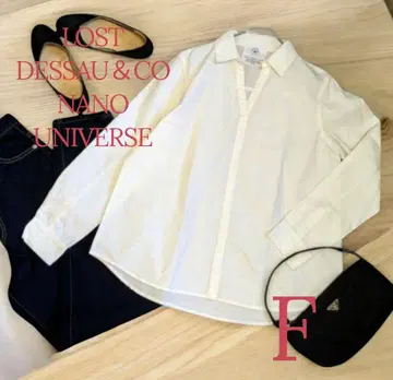 [ 로스트데싸우 나노 유니버스 F ] 코튼 풀오버 스키퍼 셔츠