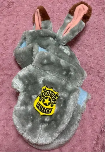 디즈니 주토피아 팬캡 머플러 주디