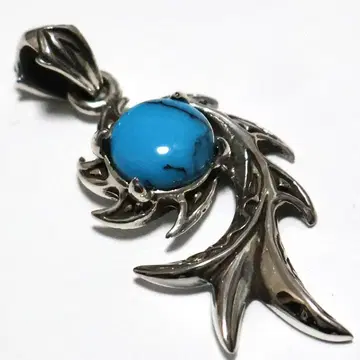 펜던트 실버925 터콰이즈 터키석 문장 엠블럼 심볼