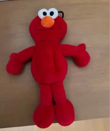 gu 콜라보 엘모 봉제 인형 파우치