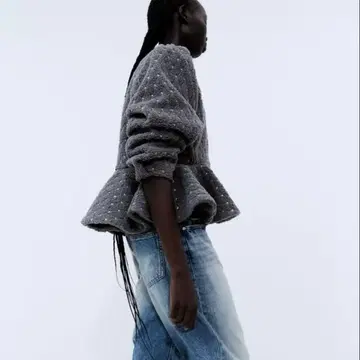 비비 Bibiy. ODETTE BOA CARDIGAN