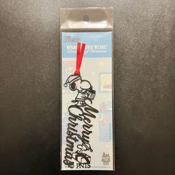 스누피 타운샵 유라쿠초 마루이 행사 한정판 글자 책갈피