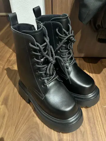 새상품, 미사용! 키높이 신발 통굽 부츠 남장 +16.5cm