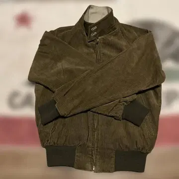 코듀로이 탄력 해링턴 자켓 리버서블