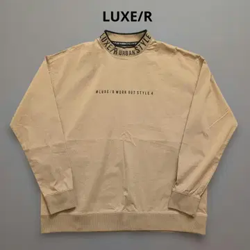 [ 새상품급 ] 러그 골프 상의 모크넥 롱T 풀오버 로고 리브