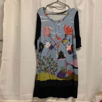 알베로베로 니트 원피스 돼지와 바다