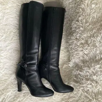 새상품급 DIANA 롱 부츠 블랙 23cm