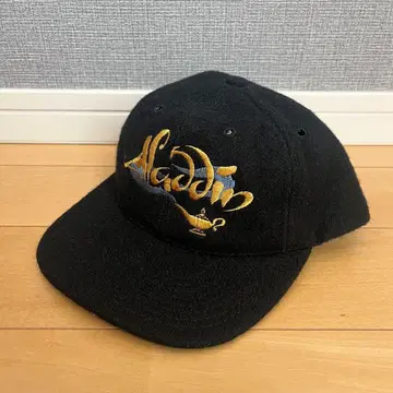 90s 알라딘 로고 캡 디즈니