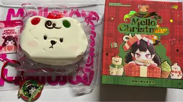mellojoy 메로조이 크리스마스 치즈 베어 스퀴즈