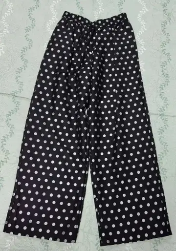 IENA 도트 자카드 이지 팬츠