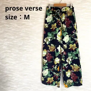 prose verse 빈티지 꽃무늬 이지 팬츠 [ M ]