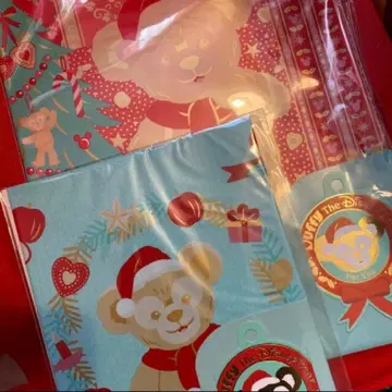 [ 즉시 구매 가능 ] 더피 크리스마스 랩핑 봉투