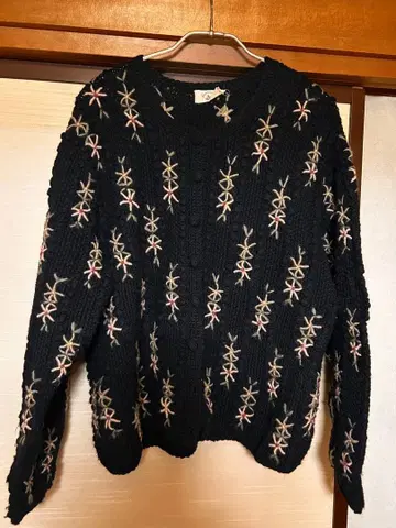 블루베리 퍼팜 가디건