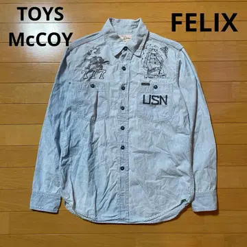 TOYS McCOY 토이즈 맥코이 FELIX 페릭스 샴브레이 셔츠