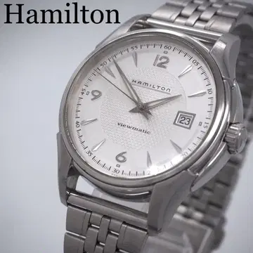 143 가동 Hamilton 시계 남성용 재즈 마스터 자동 와인딩 화이트