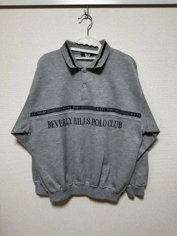 BEVERLY HILLS POLO CLUB 폴로 맨투맨 그레이