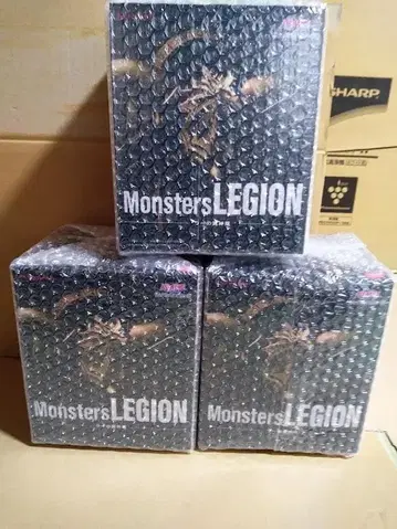 유희왕 Monsters LEGION 라의 익신룡 피규어 3개 세트