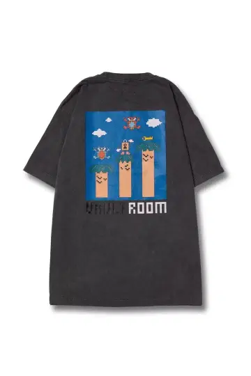 VAULTROOM PIXEL TEE / CHARCOAL M 사이즈