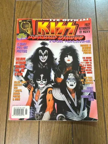1999 KISS 사이코 서커스 투어 매거진 영문판