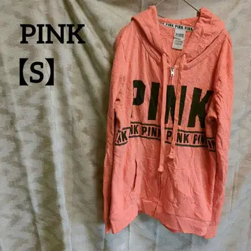1점 PINK [ S ] 핑크 오렌지 후드티 후드