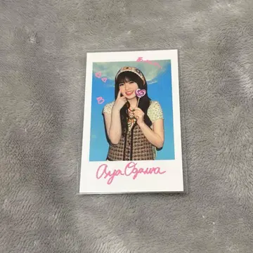 노기자카46 오가와 아야 NOGI CAFE 노기 카페 폴라로이드풍 스티커