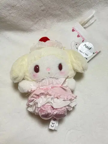 산리오 딸기 휘핑 마이멜로디 마스코트 백 참 새상품 3