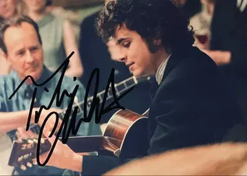 티모시 샬라메 친필 사인 사진 콜 미 바이 유어 네임 p9