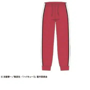 하이큐 네코마 고교 저리 팬츠 아래 바지