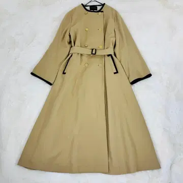 UNTITLED MANTECO 칼라리스 코트 벨트 포함 롱 코트 4