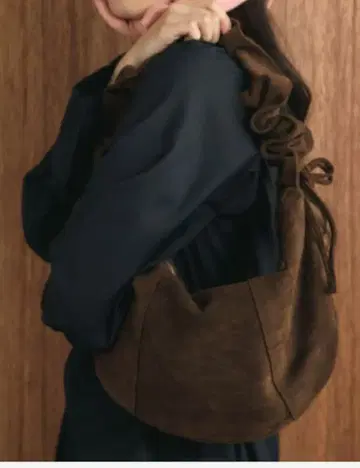 HEILIS 2Way Gather Ruffle Shoulder Bag