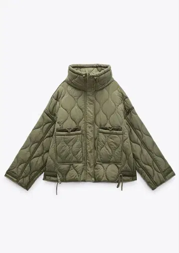 ZARA 숏 퍼프 자켓