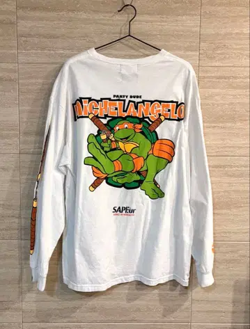 SAPEUR 틴에이지 뮤턴트 닌자 터틀즈 T셔츠 XL