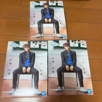 3년 Z반 긴파치 선생님 오키타 소고 피규어 3개