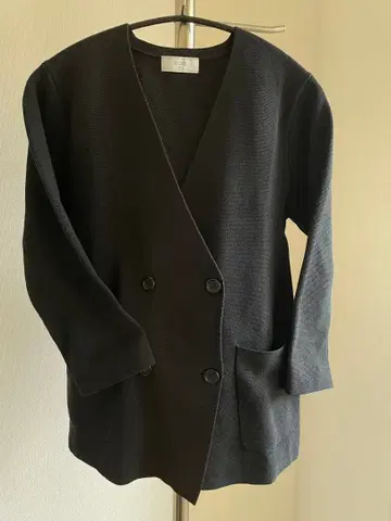 [ SLOBE IENA ] 긴팔 가디건 아우터 블랙