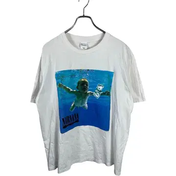 NIRVANA 닐바나 네버마인드 반팔 t셔츠 락T 밴드T