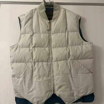 Eddie Bauer 다운 베스트 아이보리