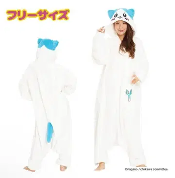 고양이 귀 달린 프리 사이즈 룸웨어