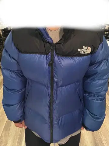 THE NORTH FACE 다운 자켓 파랑/블랙